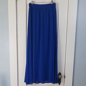 Old Navy Royal Blue Maxi Skirt